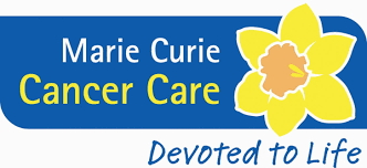 marie curie cancer care logo