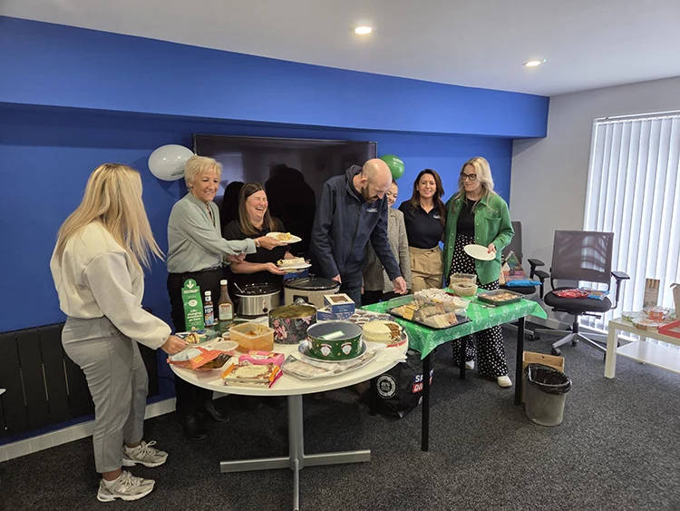 Mcmillian Charity bake sale at falkirk Depot<br />

