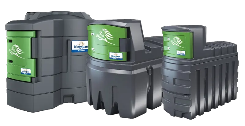 range of heating oil tanks